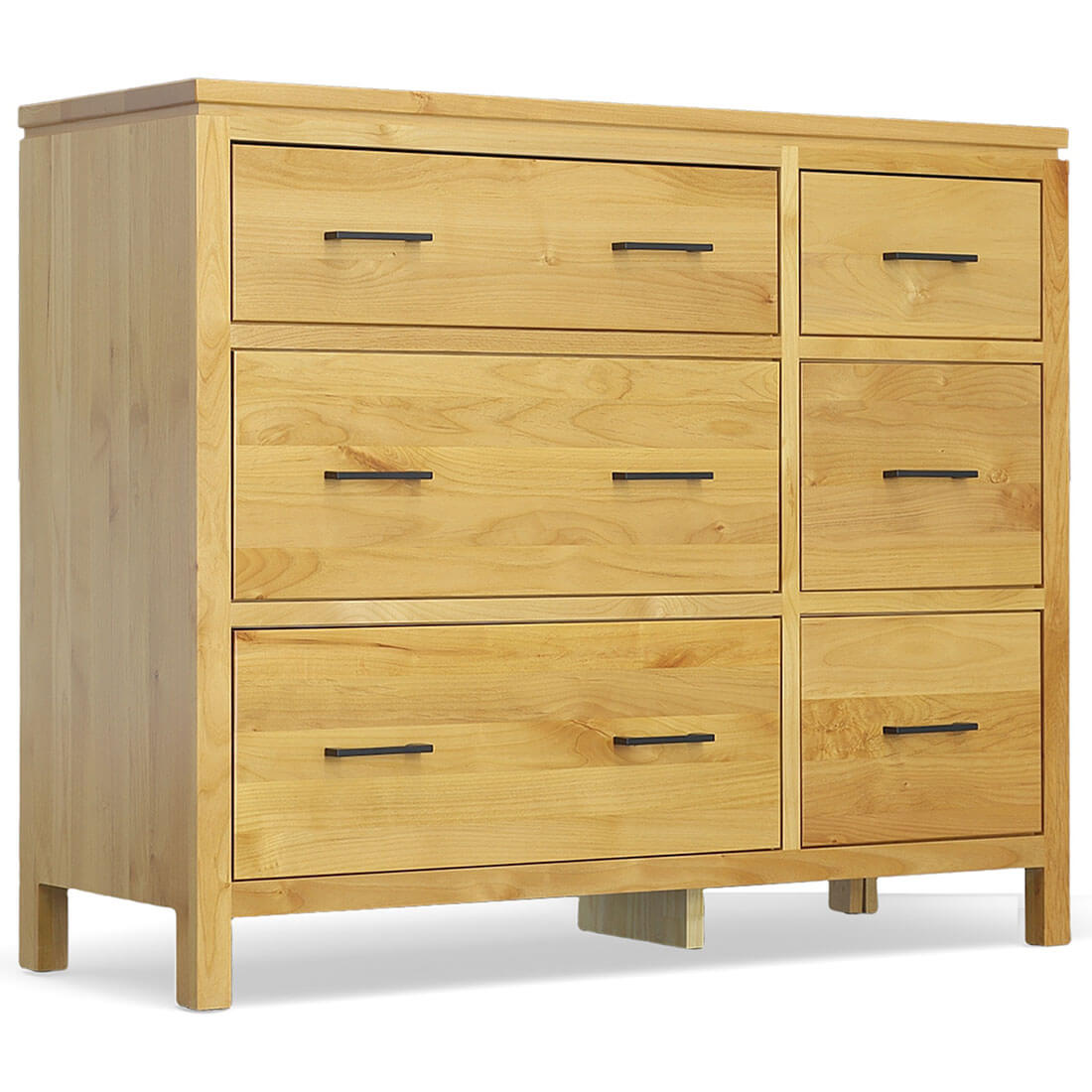 Archbold Furniture 2 West 6 Drawer Combo Dresser 2