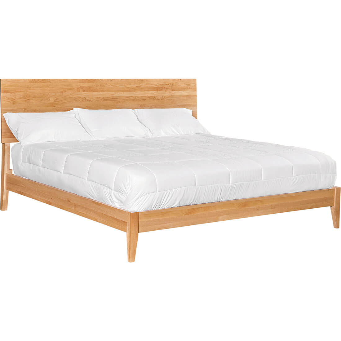 Archbold Furniture 2 West Modern Platform King Bed 63299 632993 632994