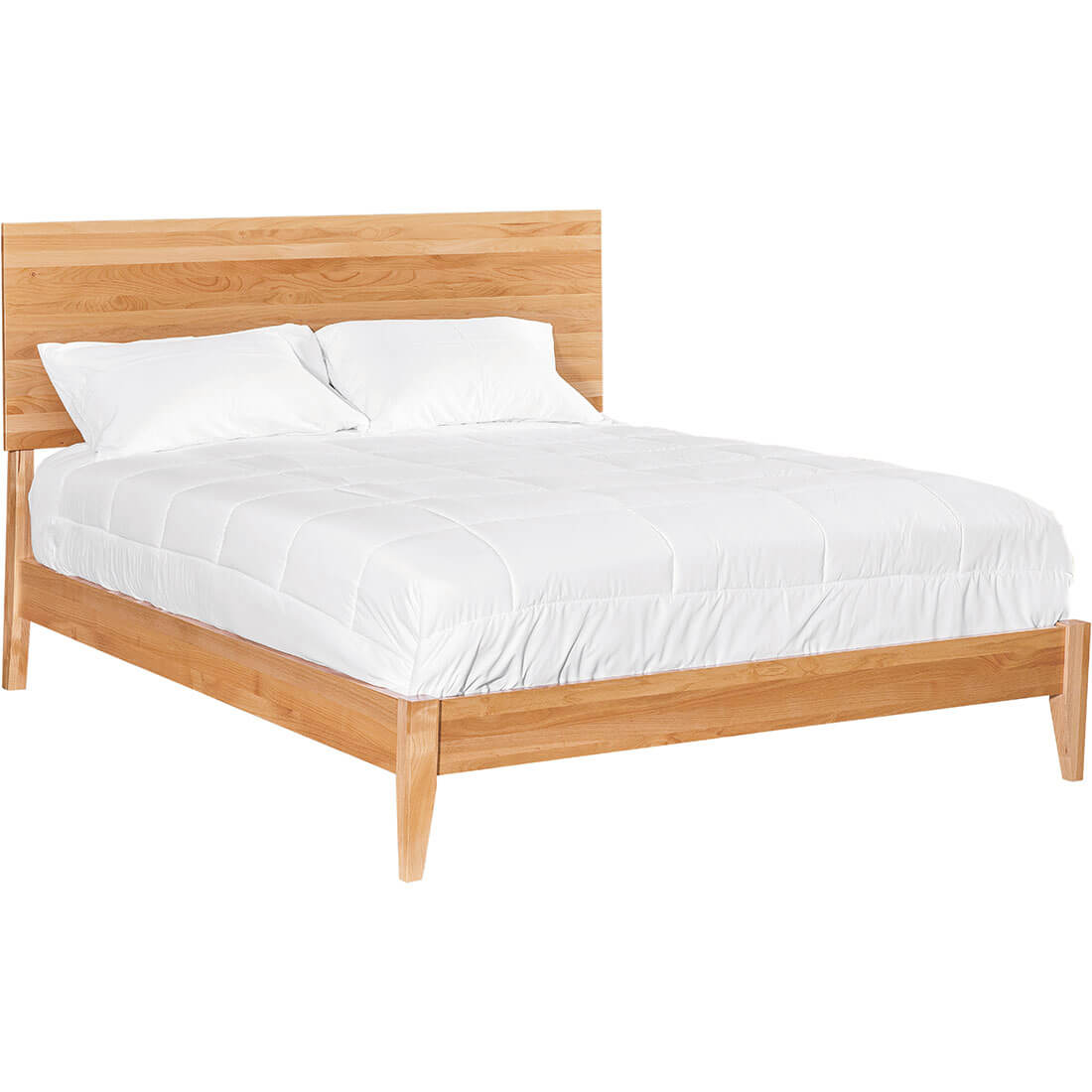 Archbold Furniture 2 West Modern Platform Queen Bed 63298 632983 632984