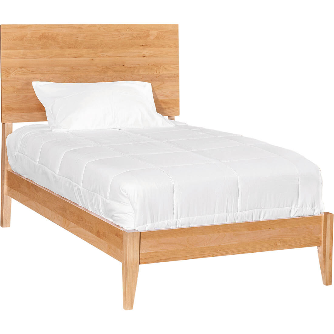 Archbold Furniture 2 West Modern Platform Twin Bed 63278 632783 632784