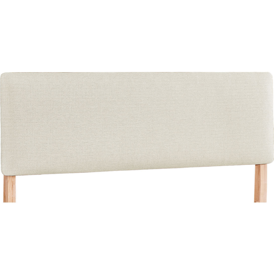 Archbold Furniture 2 West Modern Platform Upholstered Queen Headboard 63198