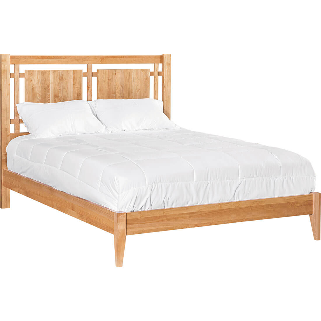 Archbold Furniture 2 West Open Panel Full Bed 63281 632883 632884