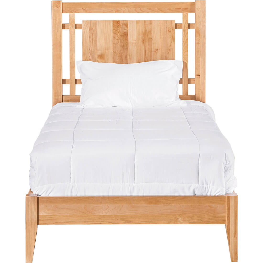 Archbold Furniture 2 West Open Panel Twin Headboard Front View