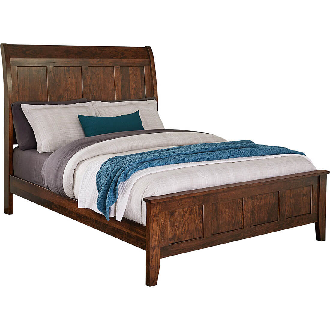 Archbold Furniture Amish Essentials Belmont Sleigh Queen Bed 32295 322981