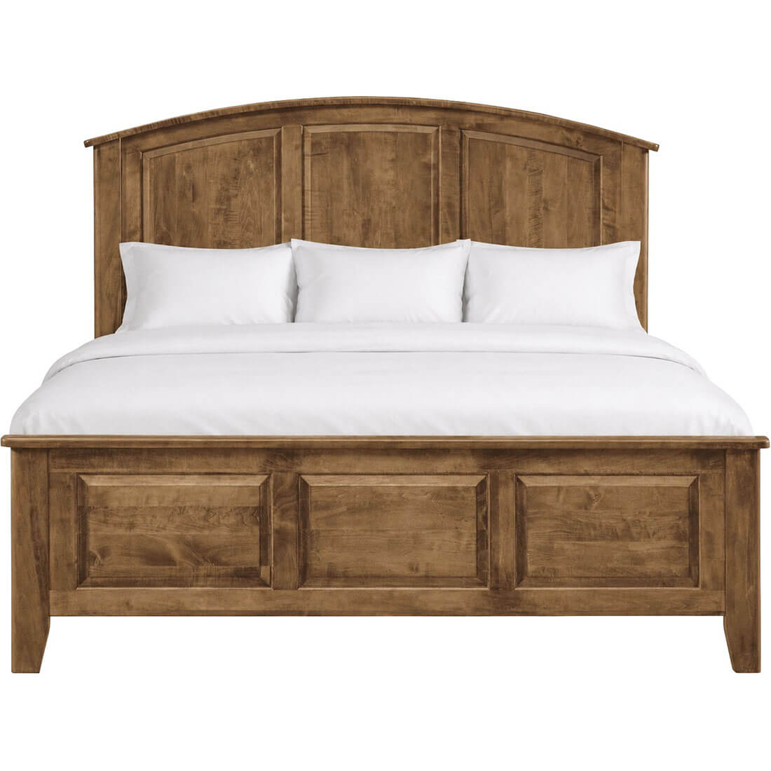 Archbold Furniture Amish Essentials Carson Arched Panel King Headboard 2