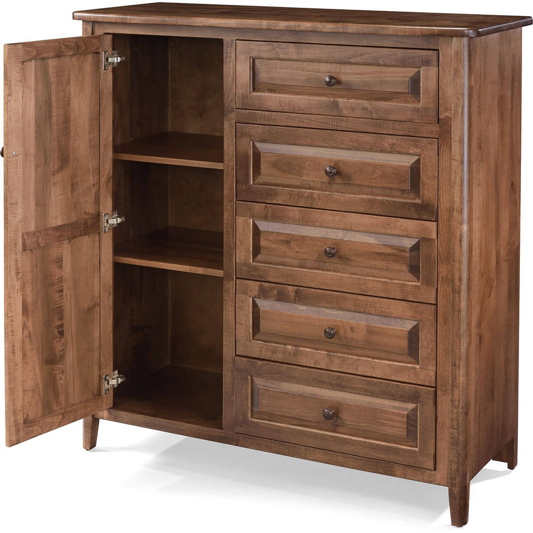 Archbold Furniture Amish Essentials Carson Chifforobe Feature