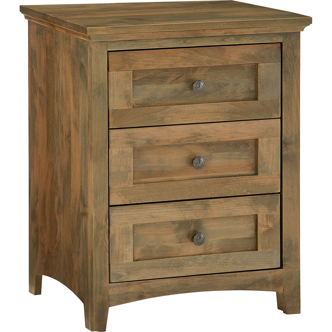 Archbold Furniture Emmerson 3 Drawer Wide Nightstand 67231