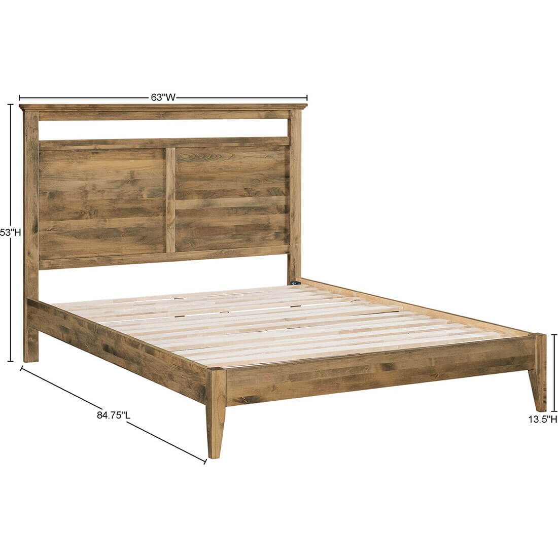 Archbold Furniture Emmerson Queen Bed Low Footboard Specs