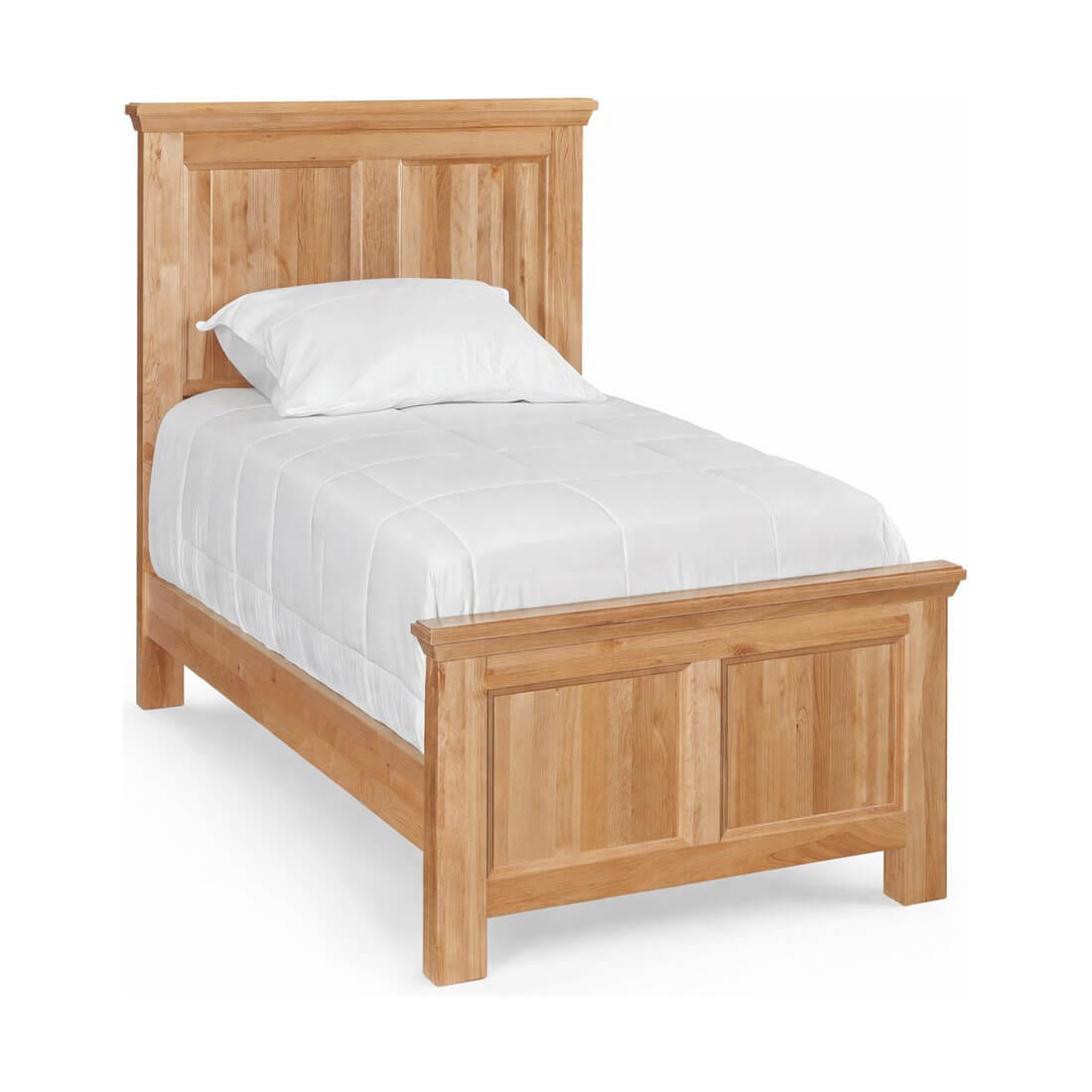Archbold Furniture Emmerson Flat Panel Twin Bed Tall Footboard 64178 64078 612781