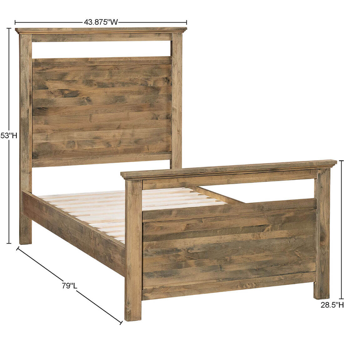 Archbold Furniture Emmerson Twin Headboard Frame
