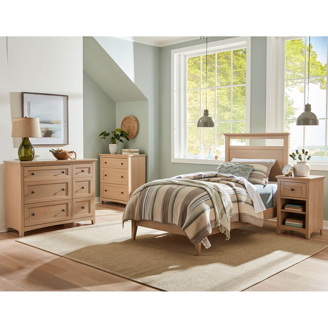 Archbold Furniture Emmerson King Bed Low Footboard Bedroom Collection