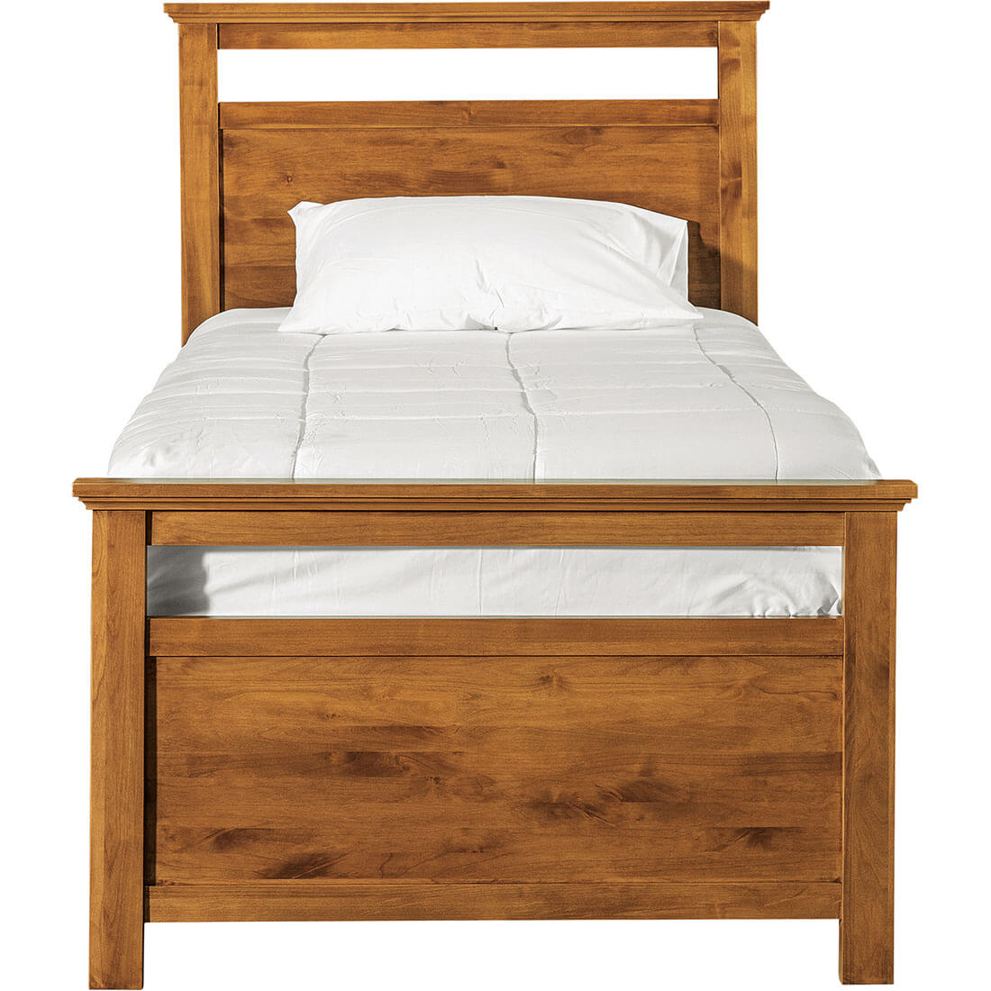 Archbold Furniture Emmerson Twin Bed Storage Pedestals Front View