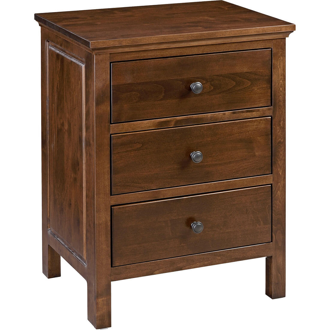 Archbold Furniture Heritage 3 Drawer Wide Nightstand 2