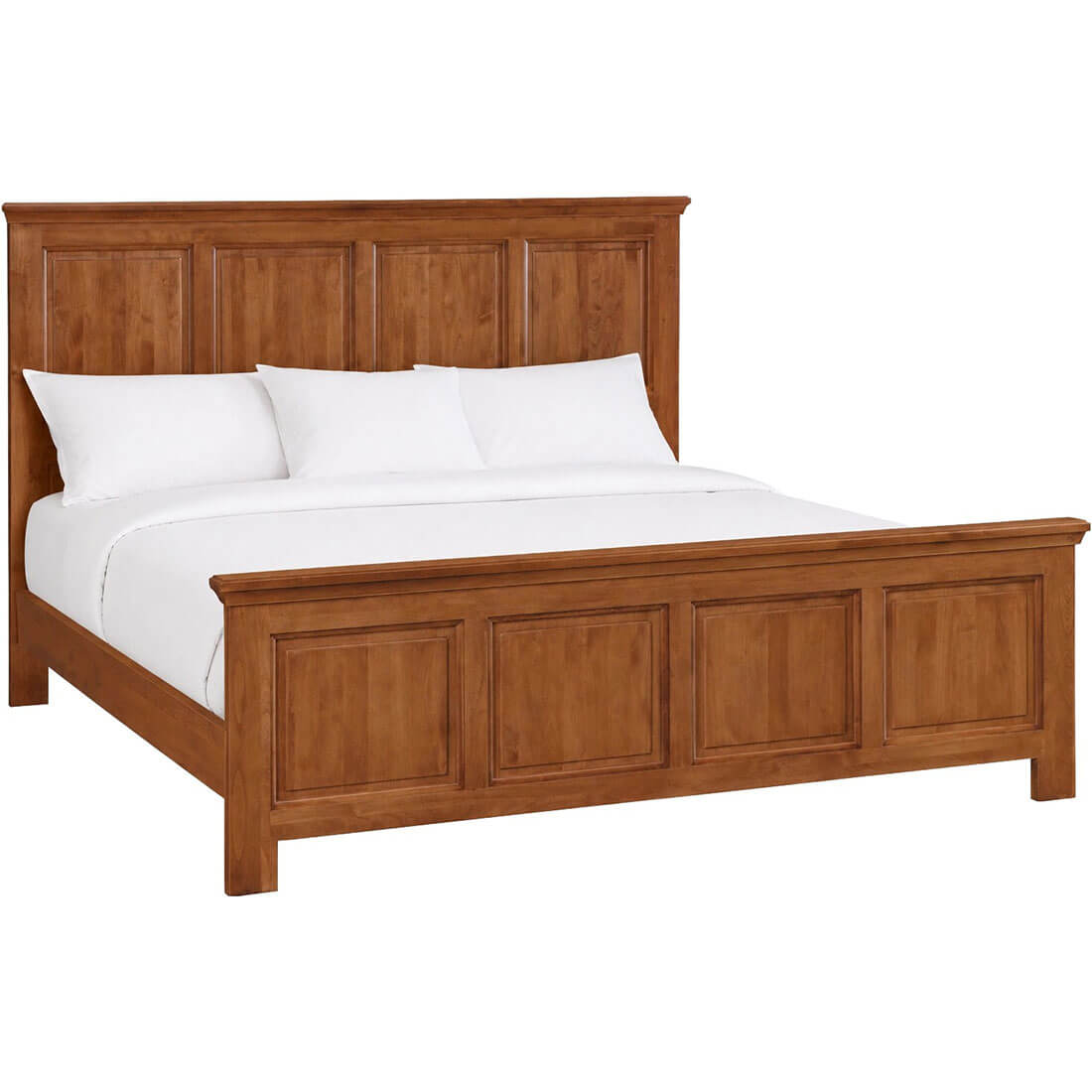 Archbold Furniture Heritage Raised Panel King Bed Tall Footboard 61199 61099 612991
