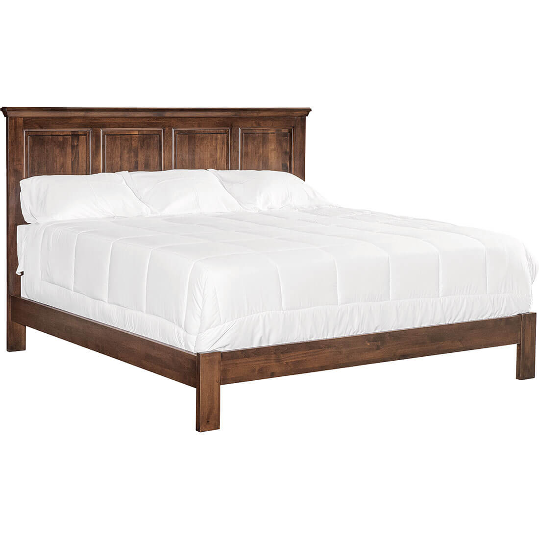 Archbold Furniture Heritage Raised Panel King Bed Low Footboard 61299 612991