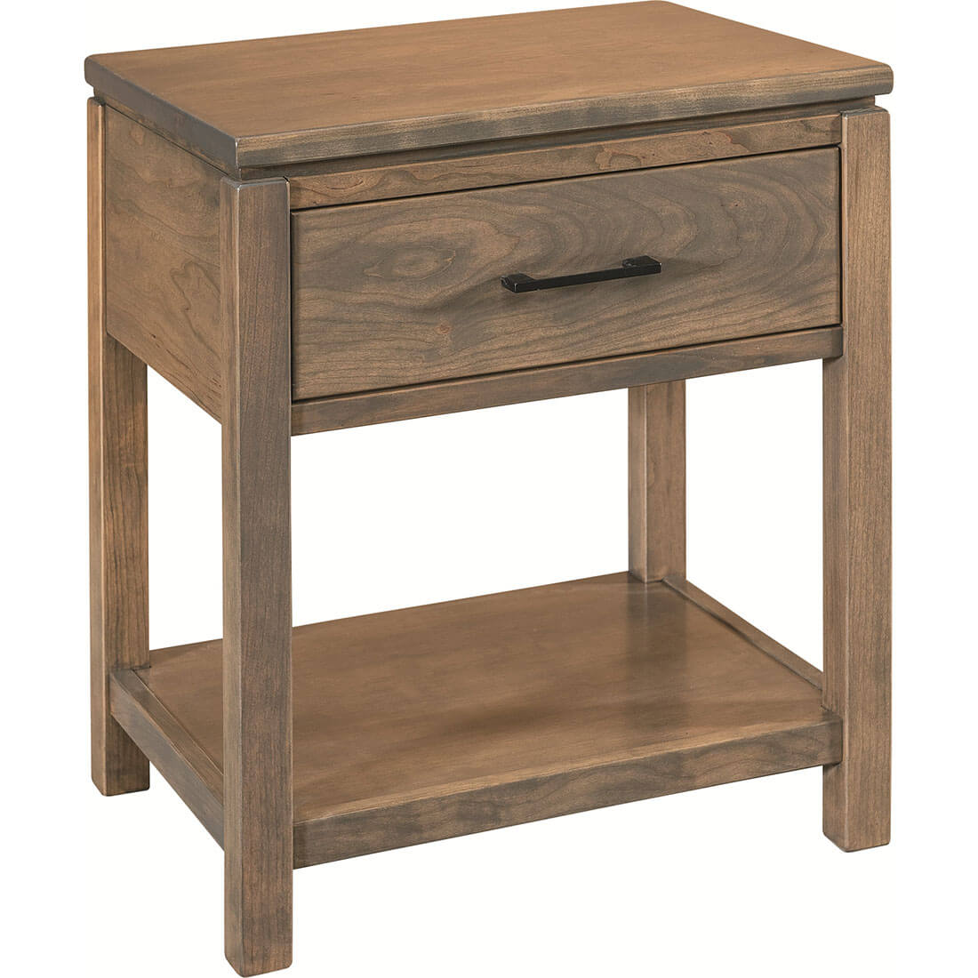 Archbold Furniture Amish Essentials Maverick 1 Drawer Nightstand 2