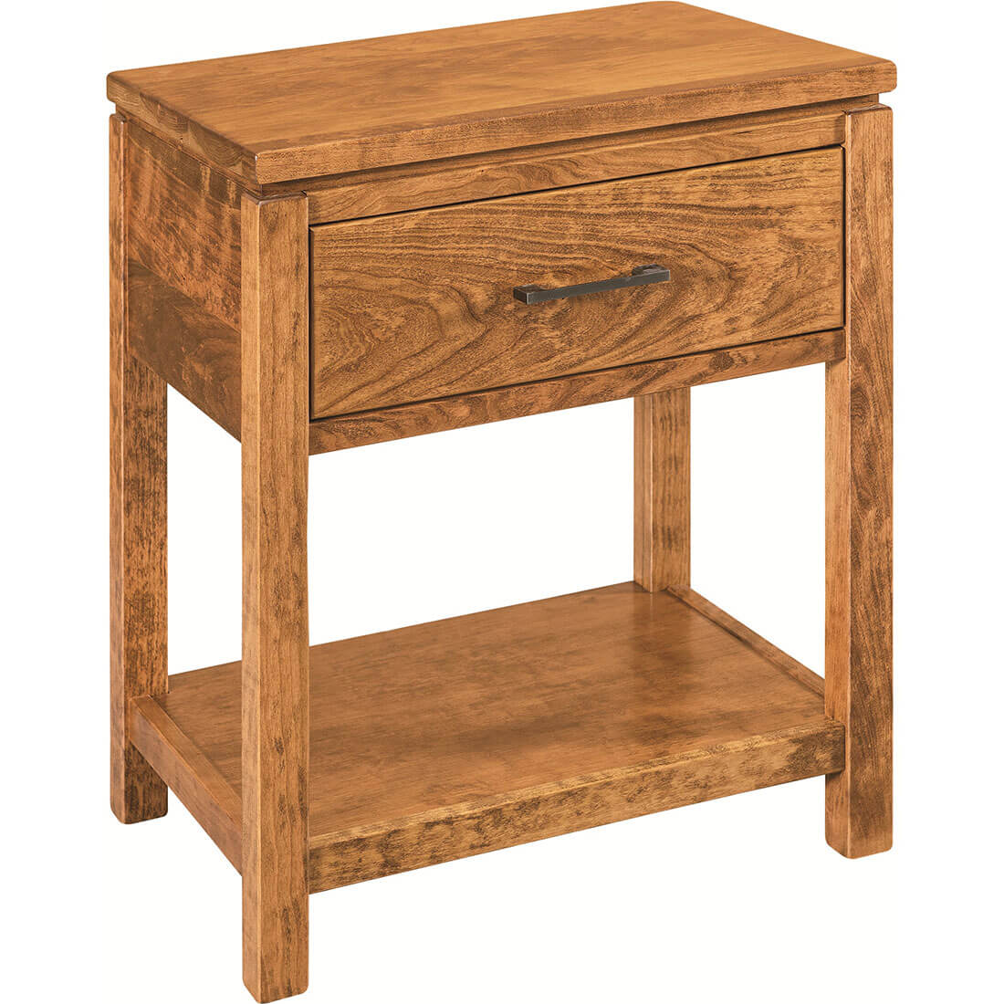 Archbold Furniture Amish Essentials Maverick 1 Drawer Nightstand 3