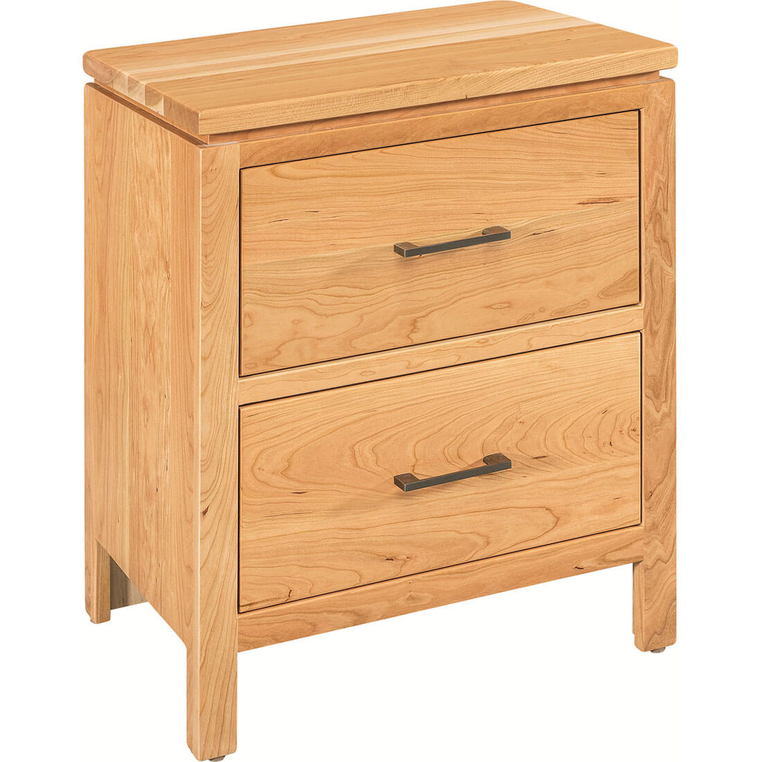 Archbold Furniture Amish Essentials Maverick 2 Drawer Nightstand 33221