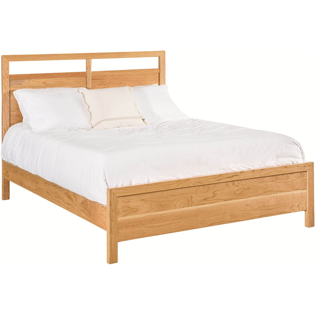 Archbold Furniture Amish Essentials Maverick King Platform Bed 33299 332992 332991
