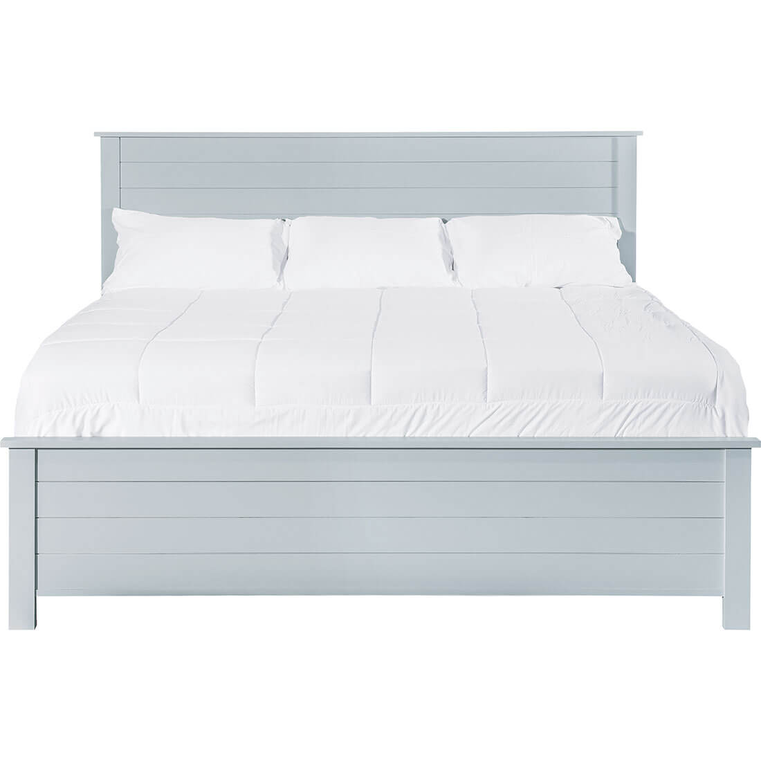 Archbold Furniture Portland Shiplap King Bed Front View
