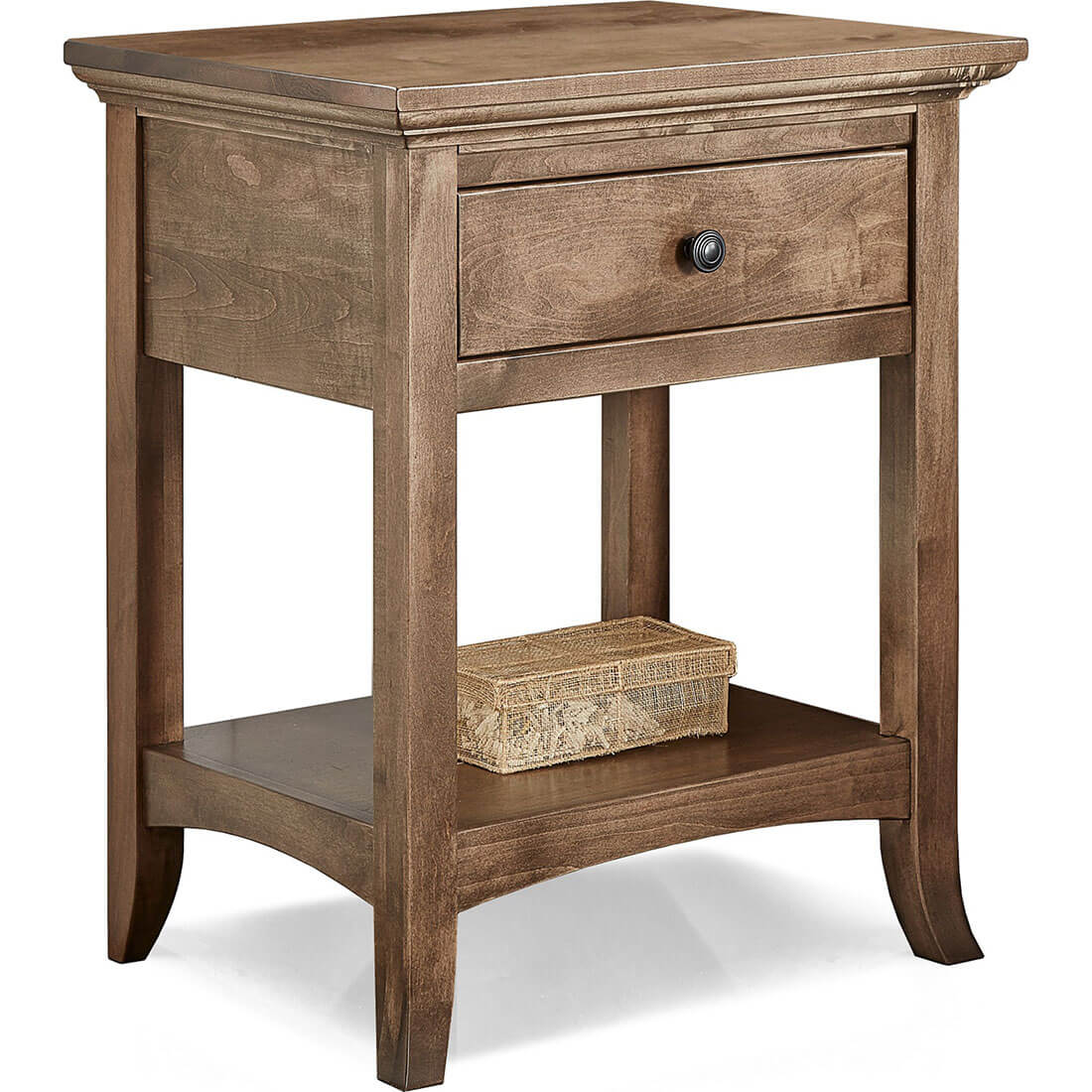 Archbold Furniture Amish Essentials Provence 1 Drawer Nightstand 41411