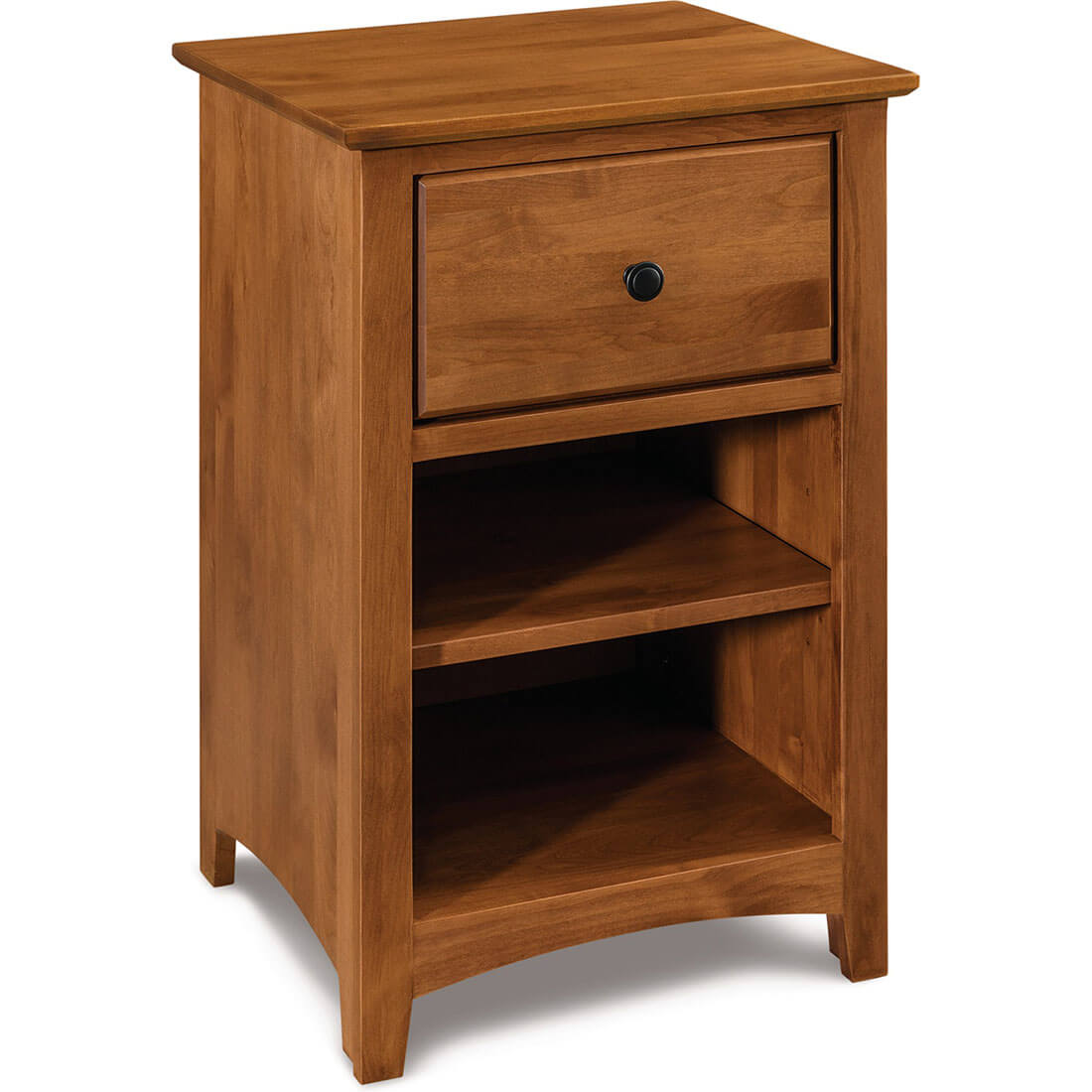 Archbold Furniture Shaker 1 Drawer Nightstand 2
