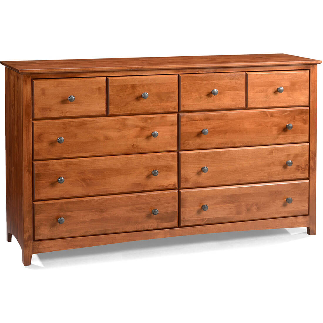 Archbold Furniture Shaker 10 Drawer Dresser 61101