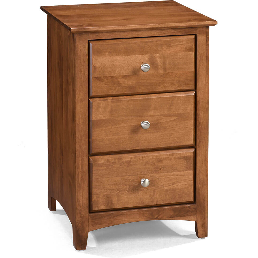 Archbold Furniture Shaker 3 Drawer Nightstand 61431