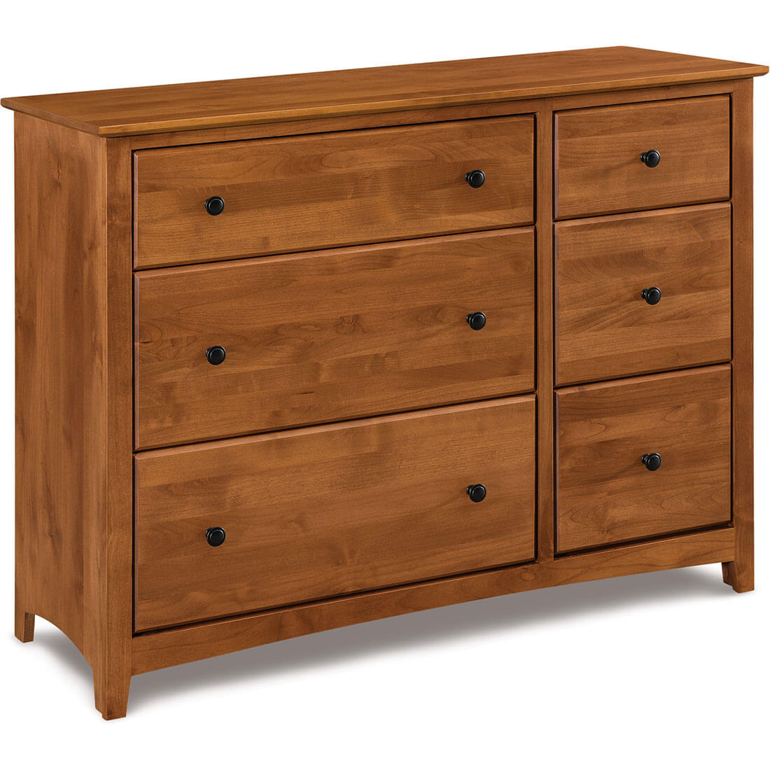 Archbold Furniture Shaker 6 Drawer Combo Dresser 61561