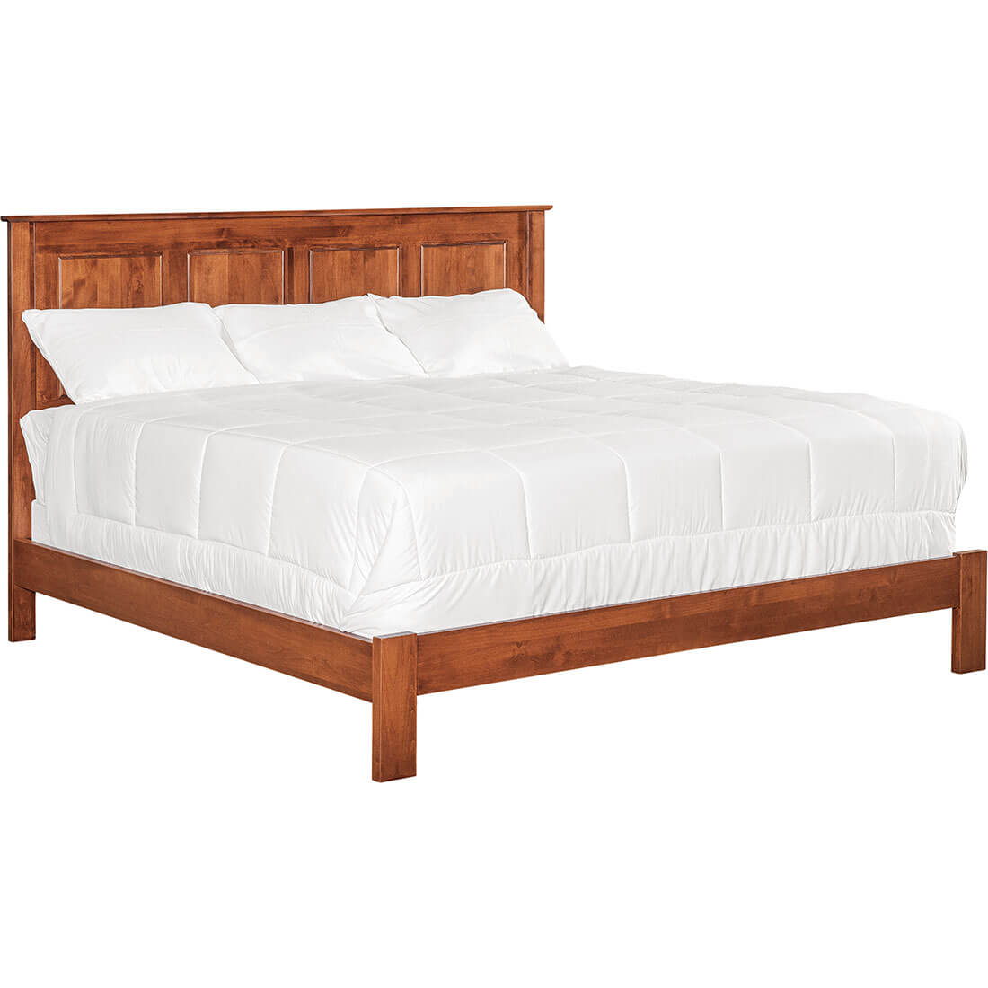 Archbold Furniture Shaker Essential Panel King Bed 61482 612991