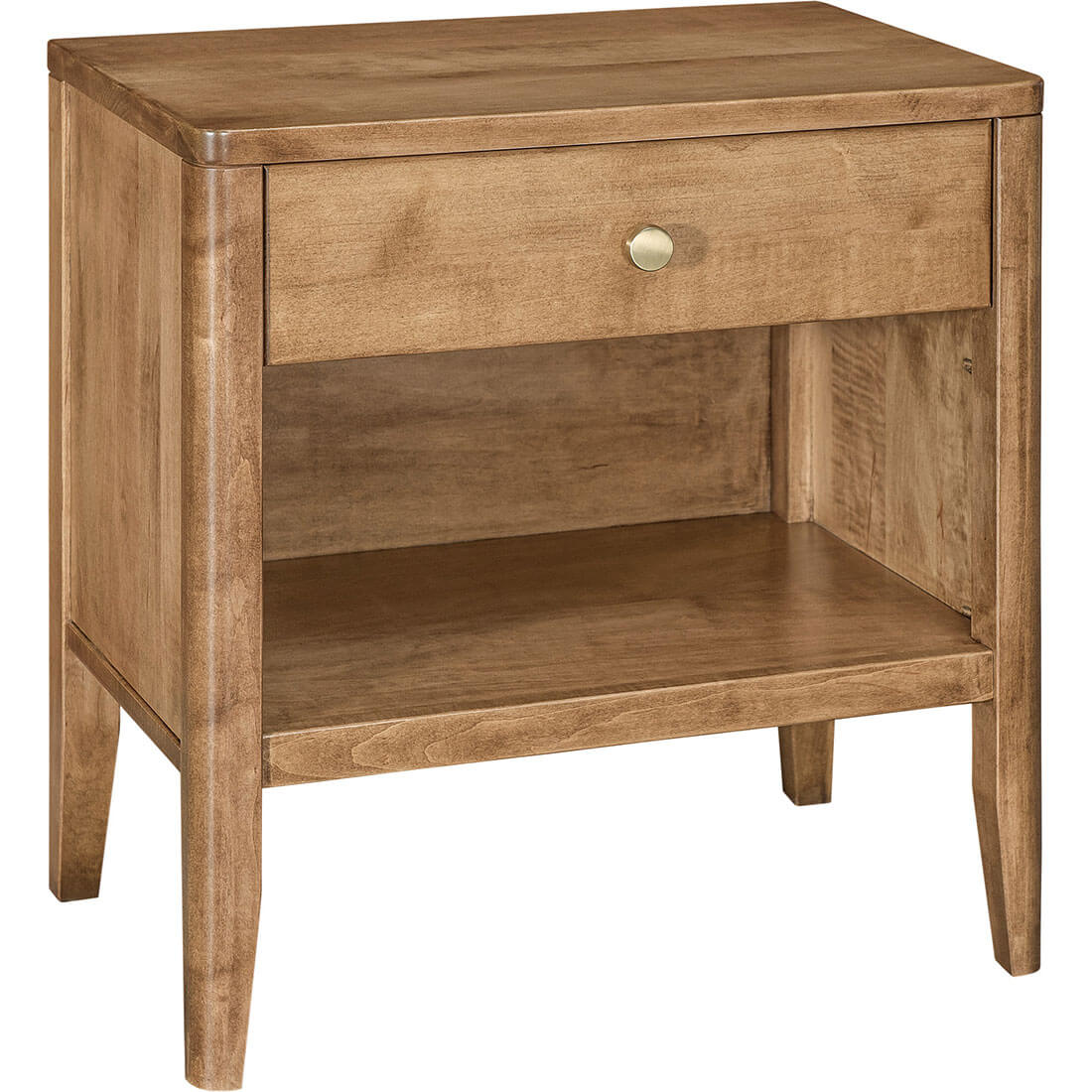 Archbold Furniture Amish Essentials Warren 1 Drawer Nightstand 43411