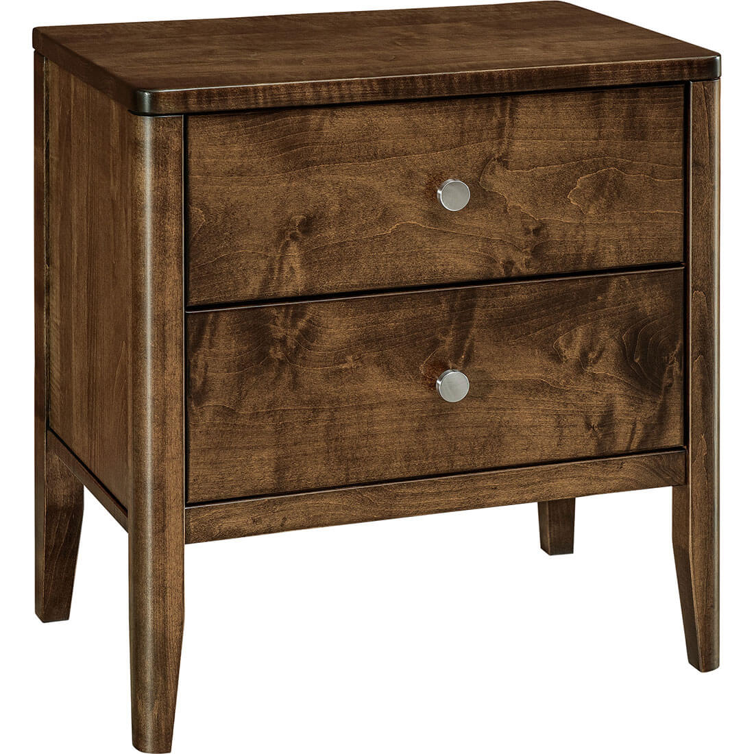 Archbold Furniture Amish Essentials Warren 2 Drawer Nightstand 43221