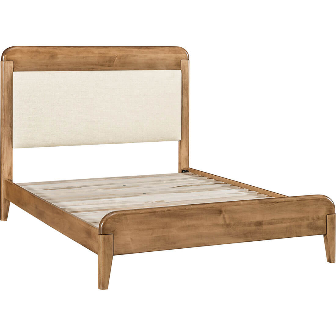 Archbold Furniture Amish Essentials Warren Queen Storage Footboard Bed 43198 43291 432911