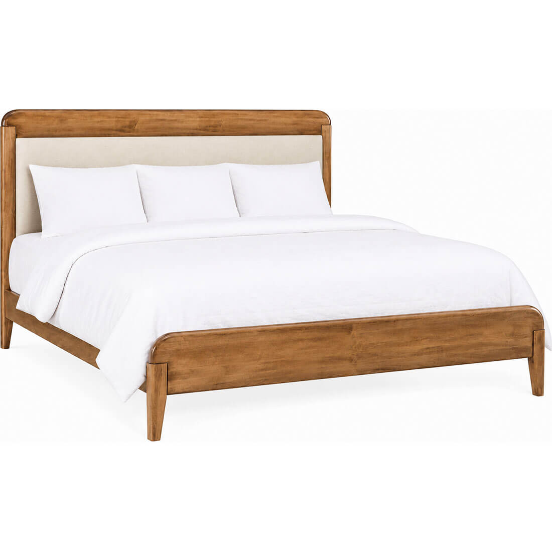 Archbold Furniture Amish Essentials Warren Upholstered King Headboard 2