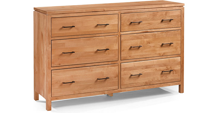 Archbold Furniture 2 West 6 Drawer Dresser 63061