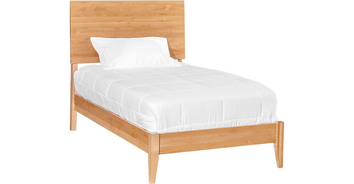 Archbold Furniture 2 West Modern Platform Twin Bed 63278, 632783, 632784