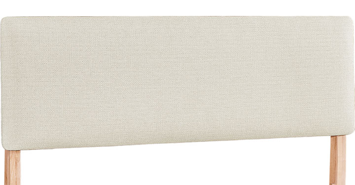 Archbold Furniture 2 West Modern Platform Upholstered Queen Headboard 63198