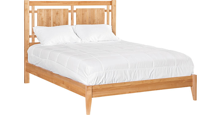 Archbold Furniture 2 West Open Panel Queen Bed 63291, 632983, 632984