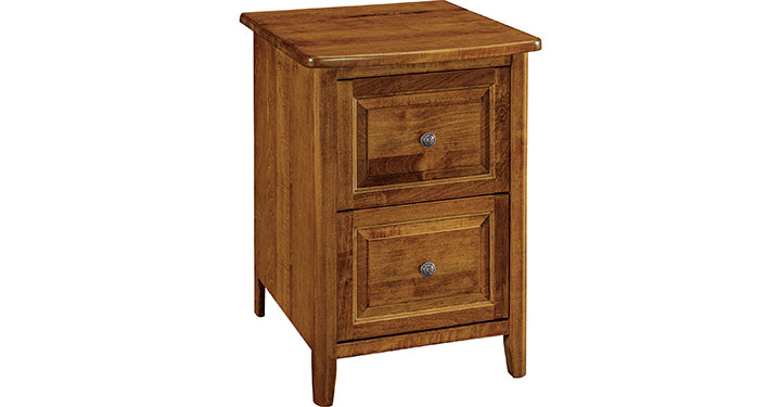 Archbold Furniture Amish Essentials Carson 2 Drawer File Cabinet 4512