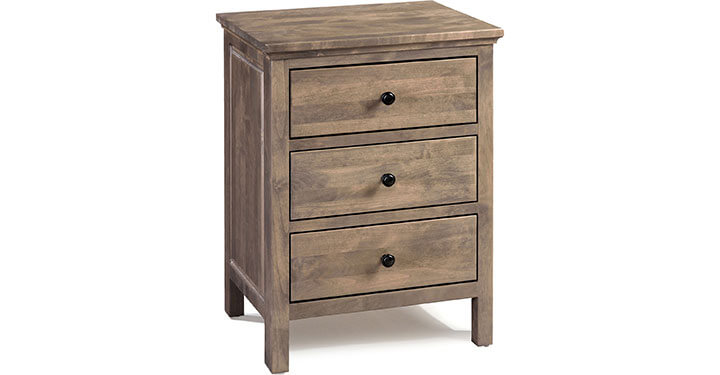 Archbold Furniture Heritage 3 Drawer Wide Nightstand 62231