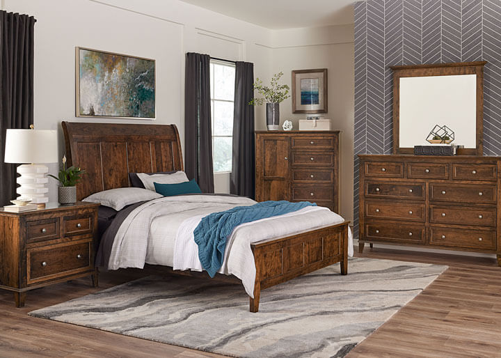 Archbold Furniture Amish Essentials Belmont Bedroom Collection