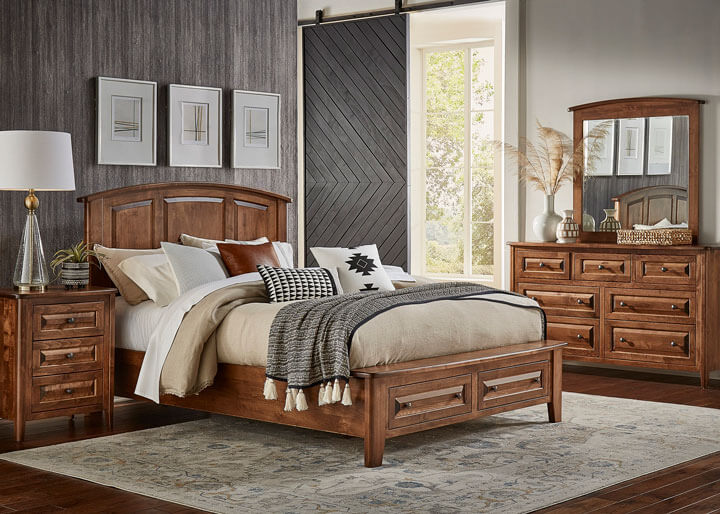 Archbold Furniture Amish Essentials Carson Bedroom Collection