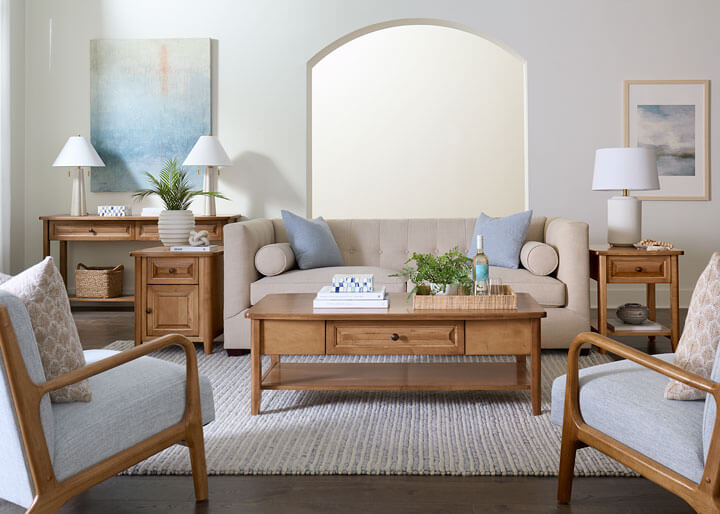 Archbold Furniture Amish Essentials Carson Living Room Collection