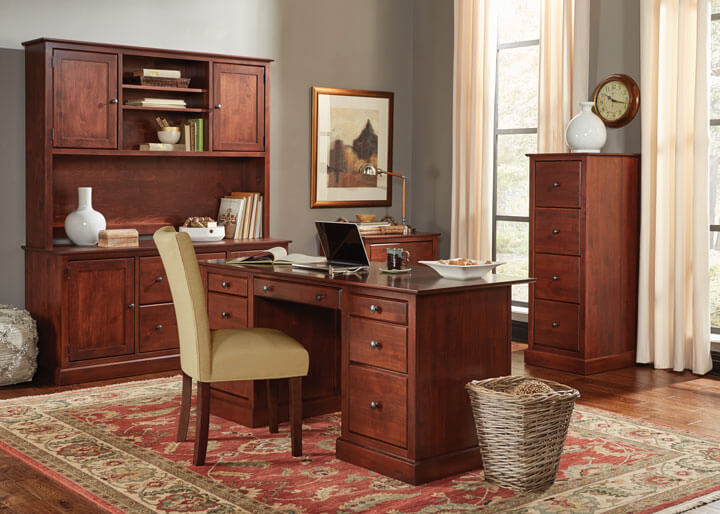 Archbold Furniture Shaker Executive Home Office Collection