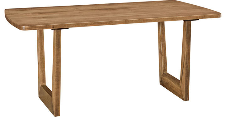 Archbold Furniture Amish Essentials Evelyn Trestle Table 4033672T 400B02