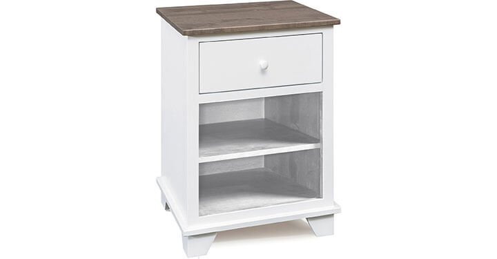 Archbold Furniture Portland 1 Drawer Nightstand 51411