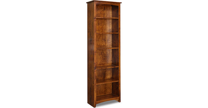 Archbold Furniture Alder Bookcase 24x84 62484