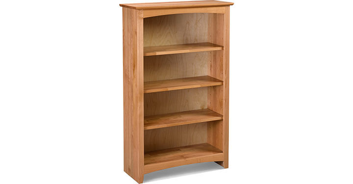 Archbold Furniture Alder Bookcase 30x48 63048
