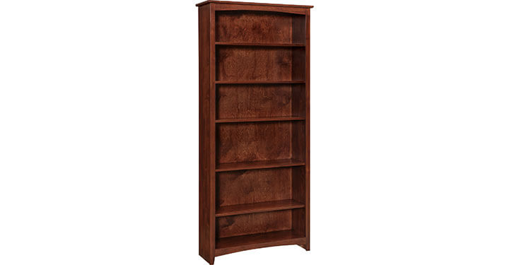 Archbold Furniture Alder Bookcase 36x84 63684