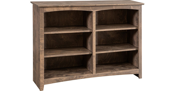 Archbold Furniture Alder Bookcase 48x36 64836